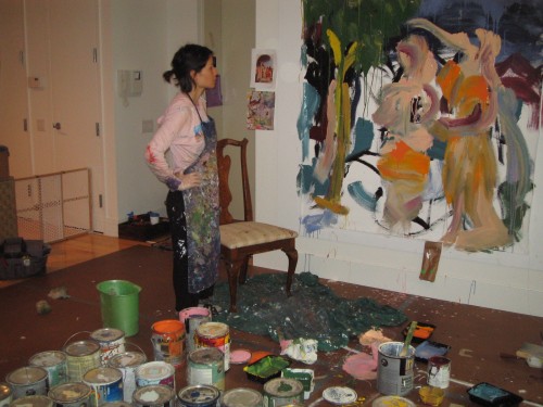 500x375 Lucy Liu Still Studio - Lucy Liu Painting