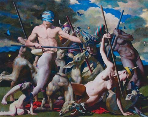 486x382 Daniel Ludwig - Ludwig Painting