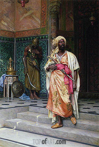 337x500 The Answer Ludwig Deutsch Painting Reproduction 16532 Topofart - Ludwig Painting