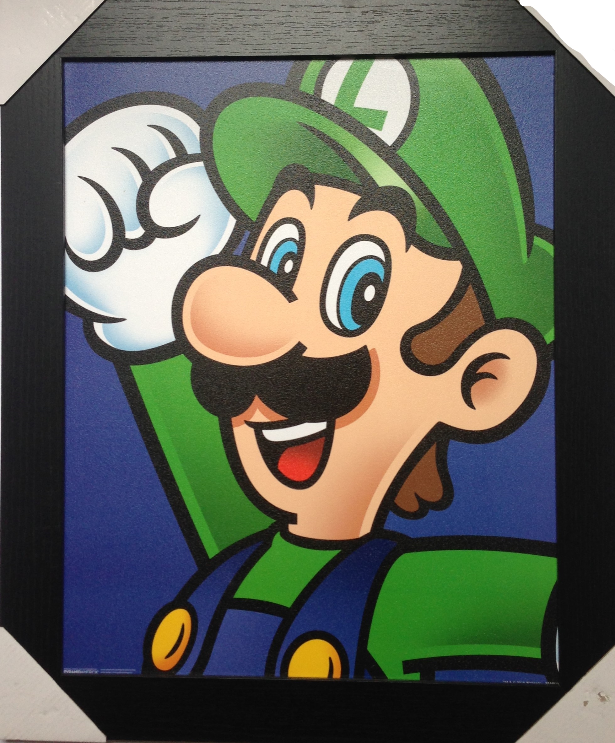 1959x2367 Nintendo Mario And Luigi Frame Wall Art Paintings Property Room - Luigi Painting