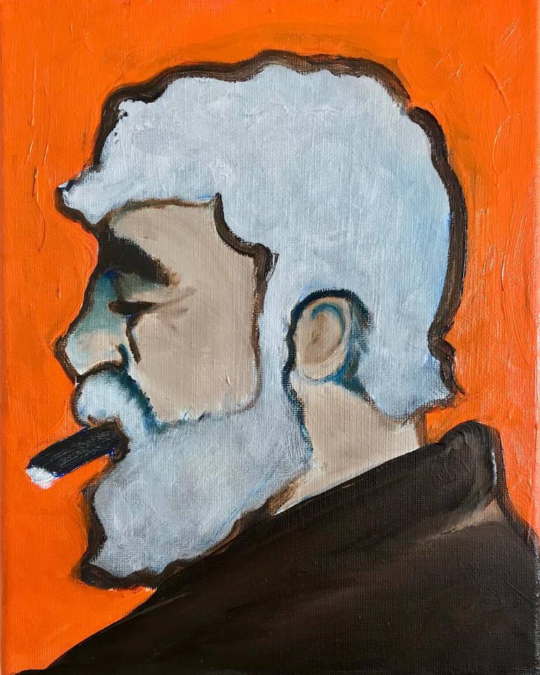 770x962 Saatchi Art Luigi Painting By Franco Americano - Luigi Painting