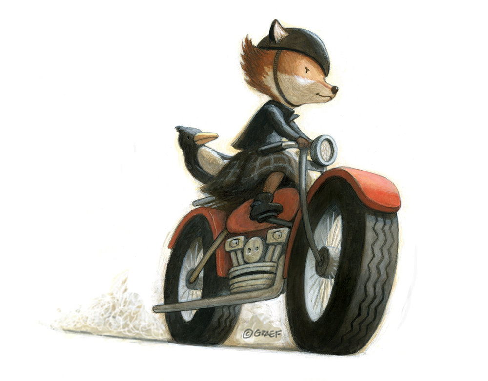 1000x782 Lulu Graef Illustration - Lulu Painting