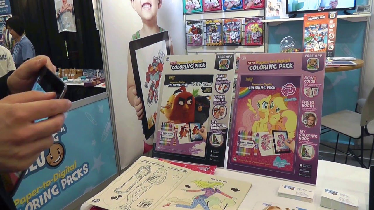 1280x720 Painting Lulu A Paper To Digital Coloring Book - Lulu Painting