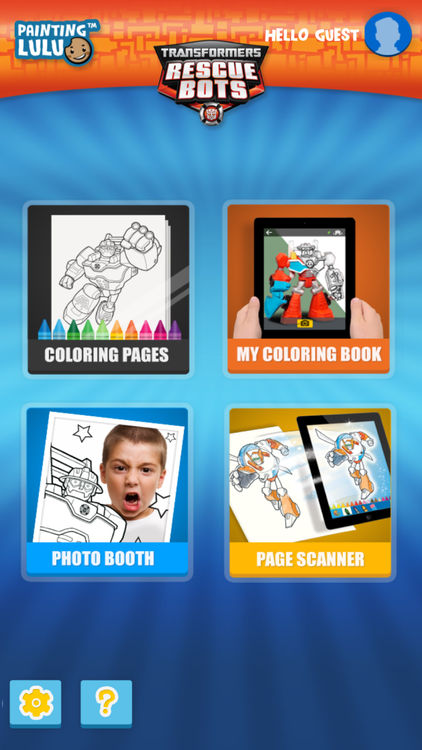 422x750 Painting Lulu Transformers Rescue Bots Coloring App By Flycatcher Inc. - Lulu Painting