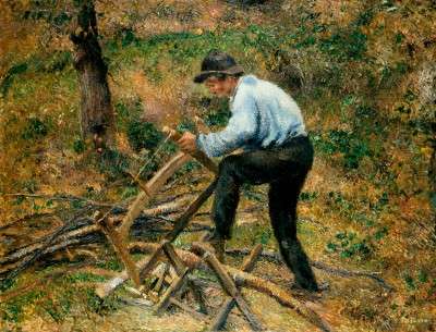 400x305 Why Were The Impressionists Initially Unpopular Owlcation - Lumberjack Painting