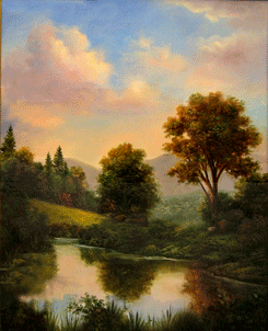 245x302 Luminist Landscapes - Luminist Painting