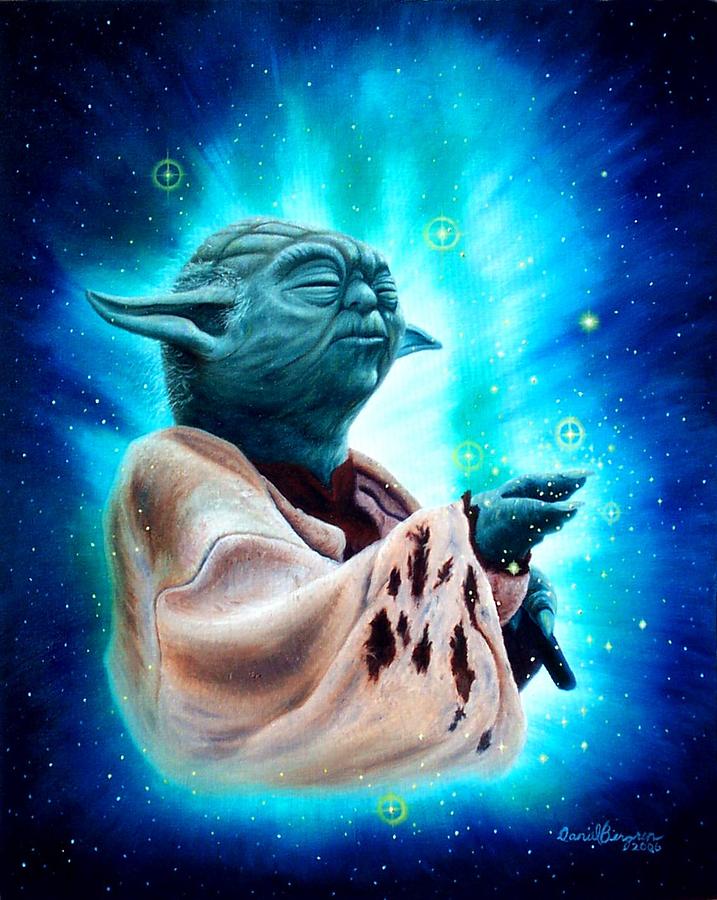 717x900 Luminous Beings Are We Painting By Daniel Bergren - Luminous Painting