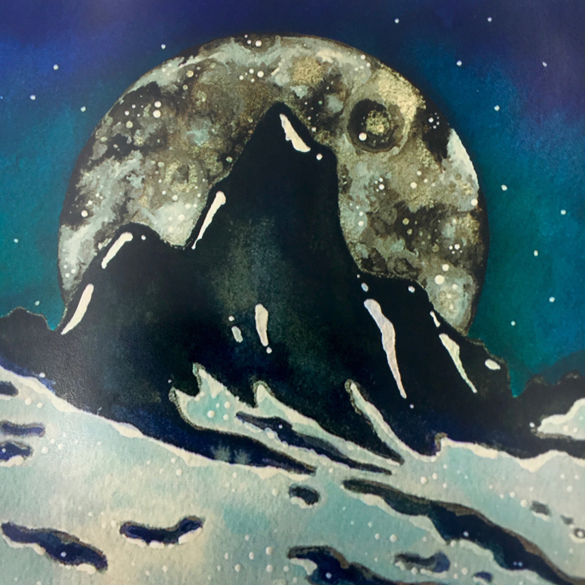 2048x2048 Painting - Luna Painting