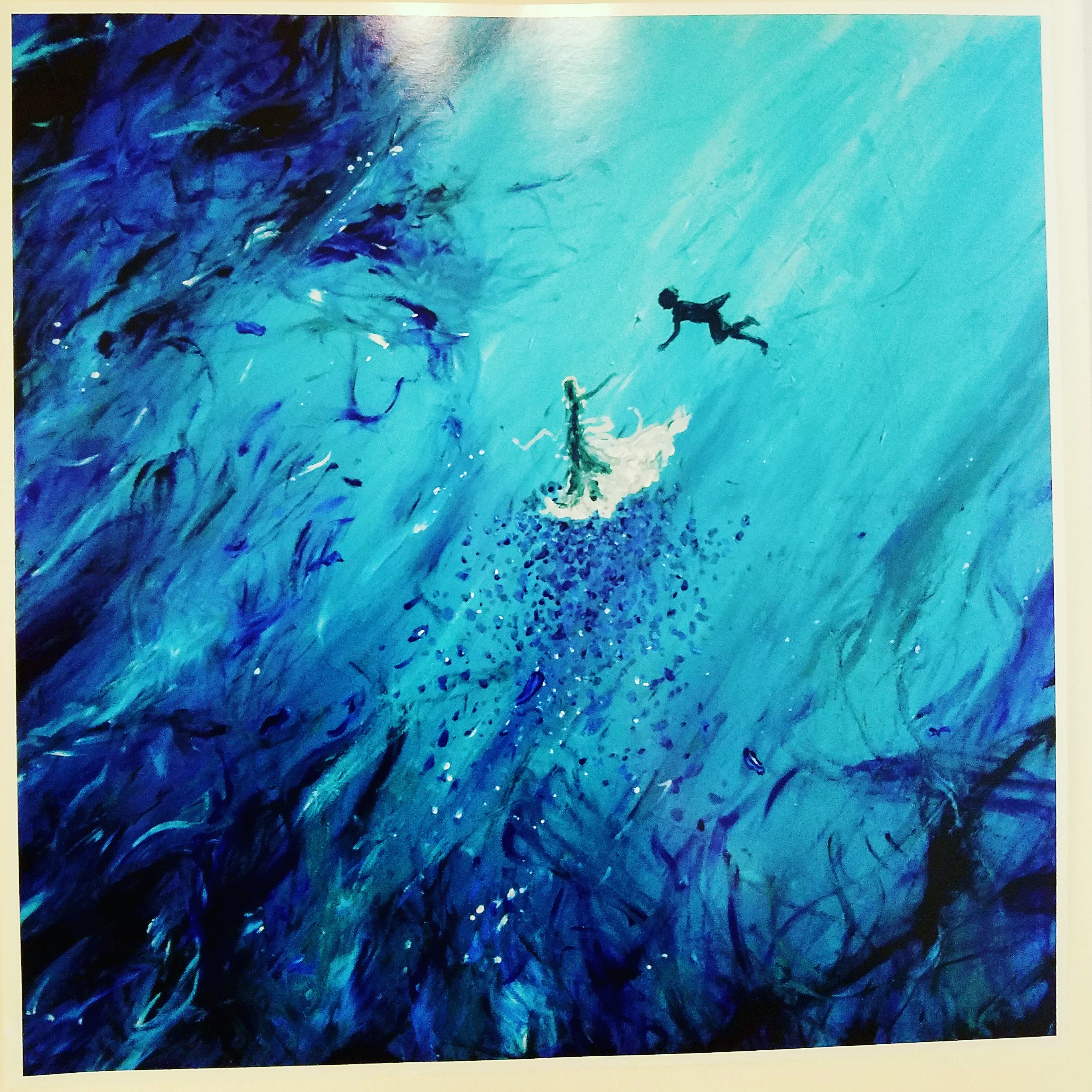 2722x2722 Spoilers] Noctis And Luna Painting I Bought. My Favorite Scene - Luna Painting