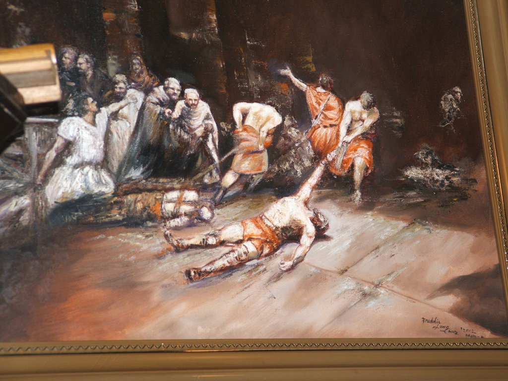 1024x768 A Painting Made By Antonio Luna By Dennisgallardo - Luna Painting