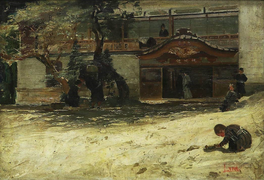 1024x698 Juan Luna Scenes Of Everyday Life In Japan Juan Luna - Luna Painting