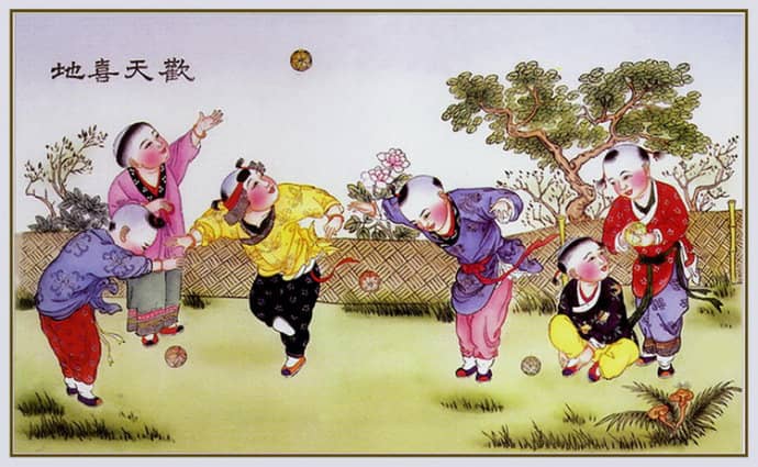 690x425 Chinese New Year Painting - Lunar New Year Painting