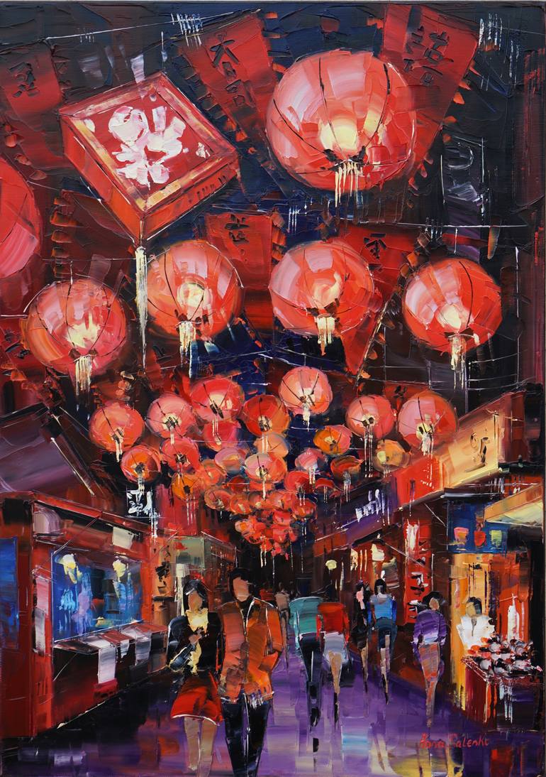 770x1094 Saatchi Art Chinese New Year Painting By Anna Salenko - Lunar New Year Painting