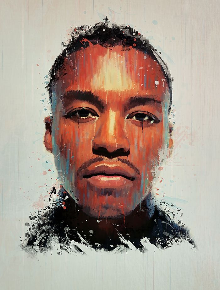 700x924 Lupe Fiasco By On @ Pop Culture - Lupe Fiasco Painting