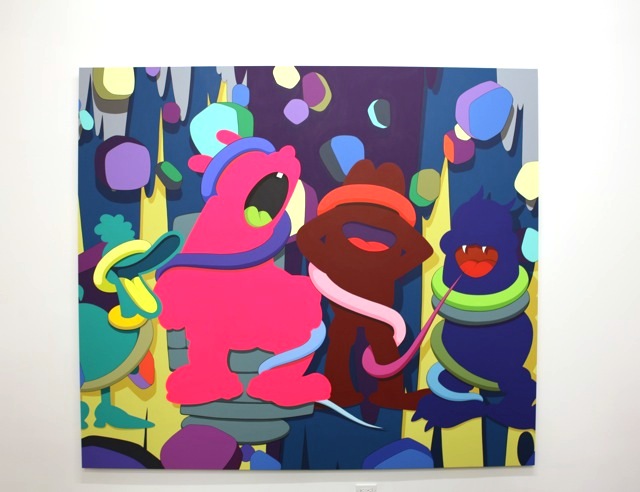 640x492 Openings Kaws The Long Way Home @ Honor Fraser Arrested Motion - Lupe Fiasco Painting