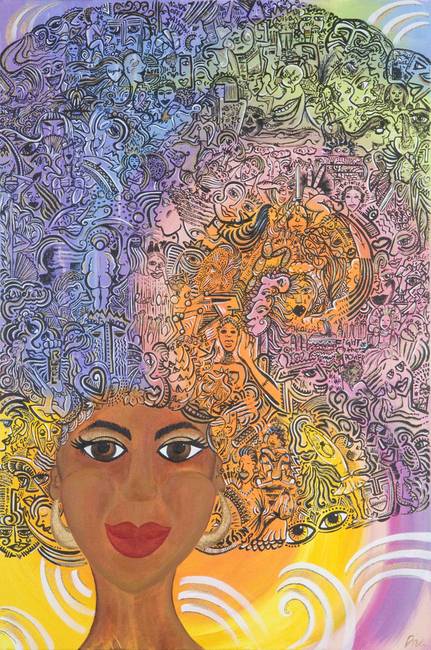 431x650 Stunning Lupe Fiasco Painting Reproductions For Sale On Fine Art - Lupe Fiasco Painting