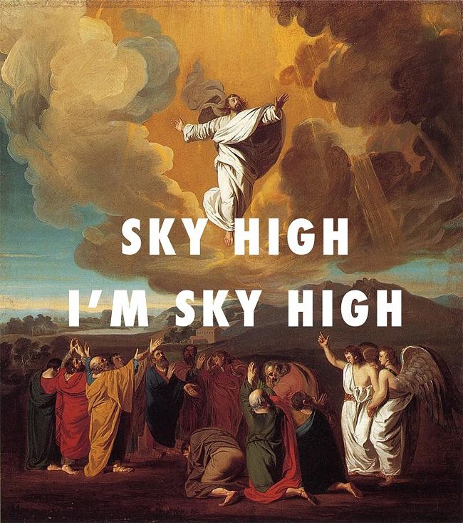 650x733 Classic Paintings Are Perfectly Paired With Hip Hop Lyrics - Lupe Fiasco Painting