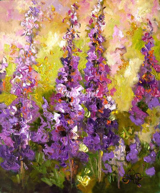 541x650 Stunning Lupines Artwork For Sale On Fine Art Prints - Lupine Painting