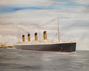 300x241 Lusitania Paintings Fine Art America - Lusitania Painting