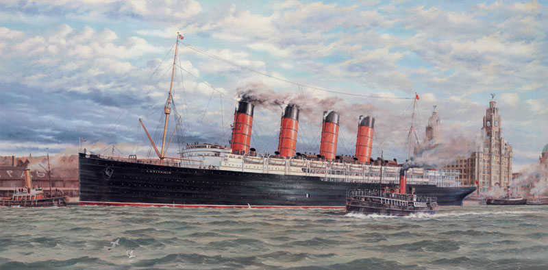 800x394 Lusitania - Lusitania Painting
