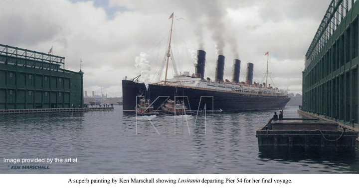 720x379 The Lusitania Disguised - Lusitania Painting