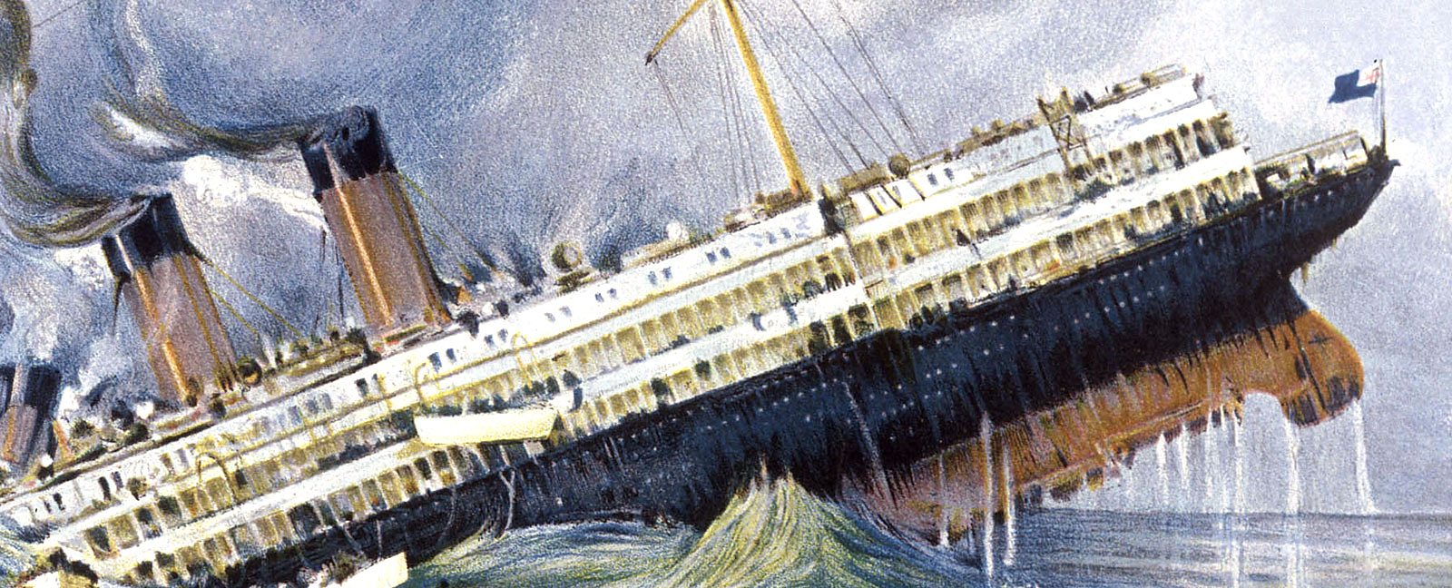 1600x648 Bbc Iwonder - Lusitania Sinking Painting