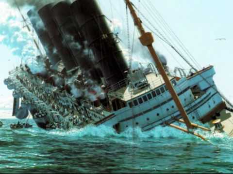 480x360 The Torpedoing And Sinking Of The Rms Lusitania. 103 Years Later - Lusitania Sinking Painting
