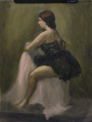 303x400 Lacey's Studio Lust Facial Expression, Life Painting - Lust Painting