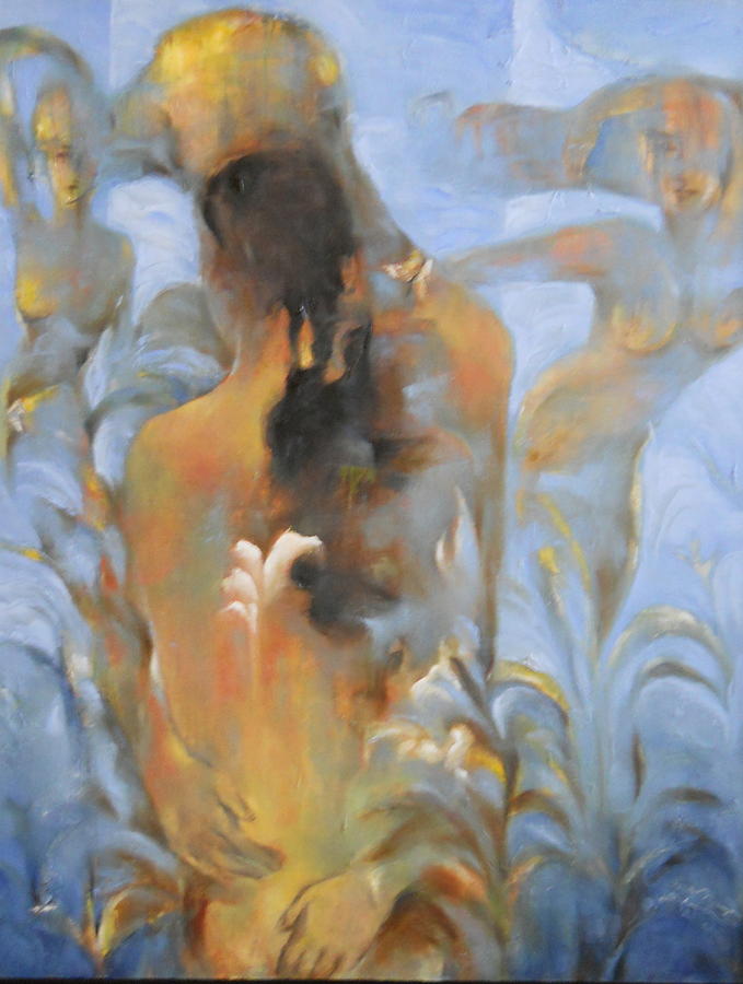 679x900 Lust And Love Painting By Hugo Nguyen - Lust Painting