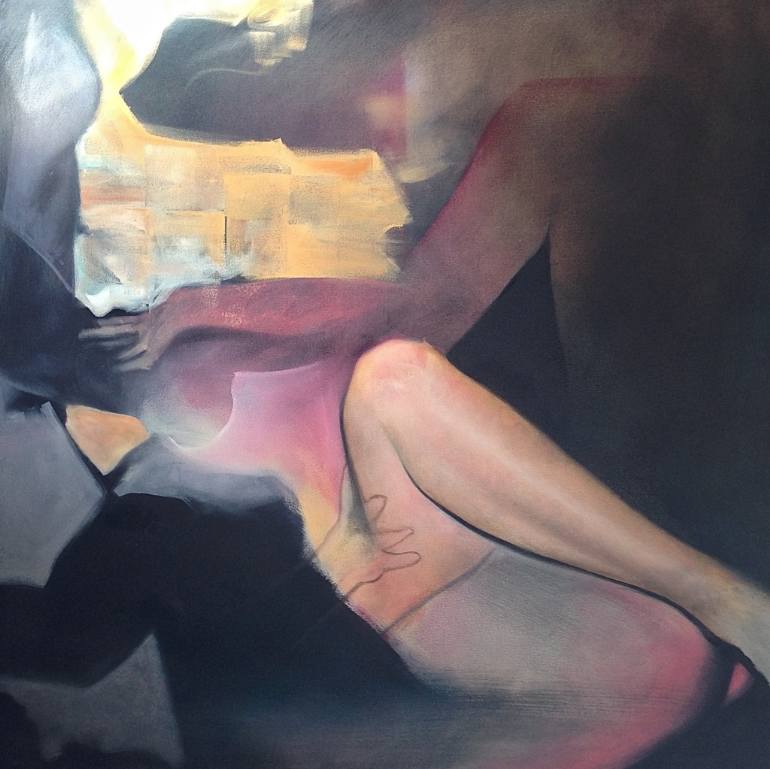 770x769 Saatchi Art Lust Painting By Randy Ortiz Martinez - Lust Painting