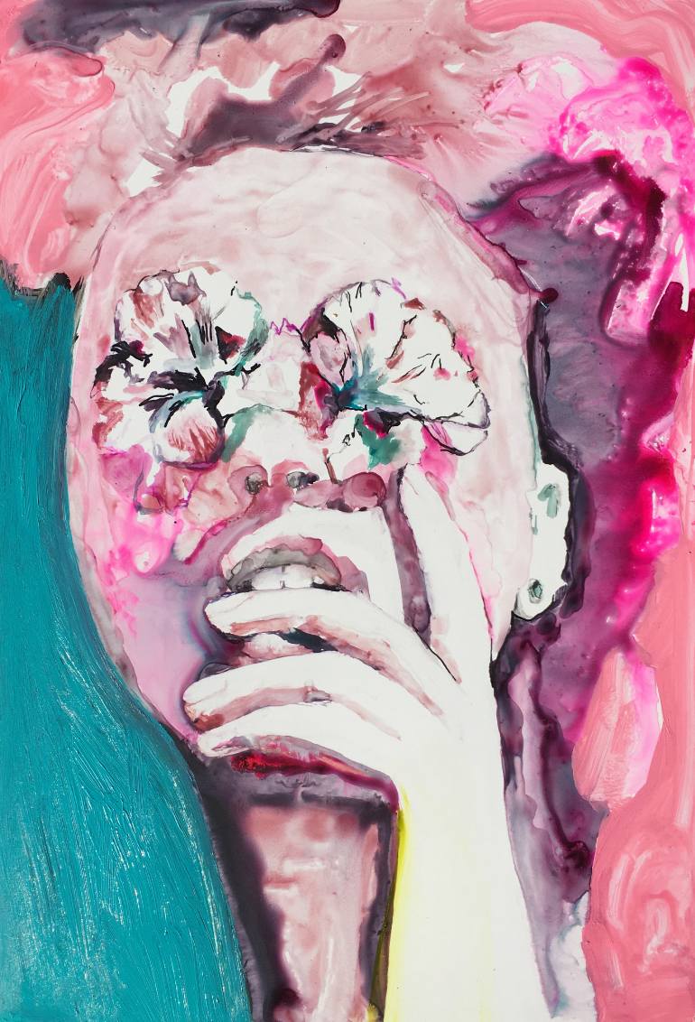 770x1132 Saatchi Art Lust Painting By Vanessa Uher - Lust Painting