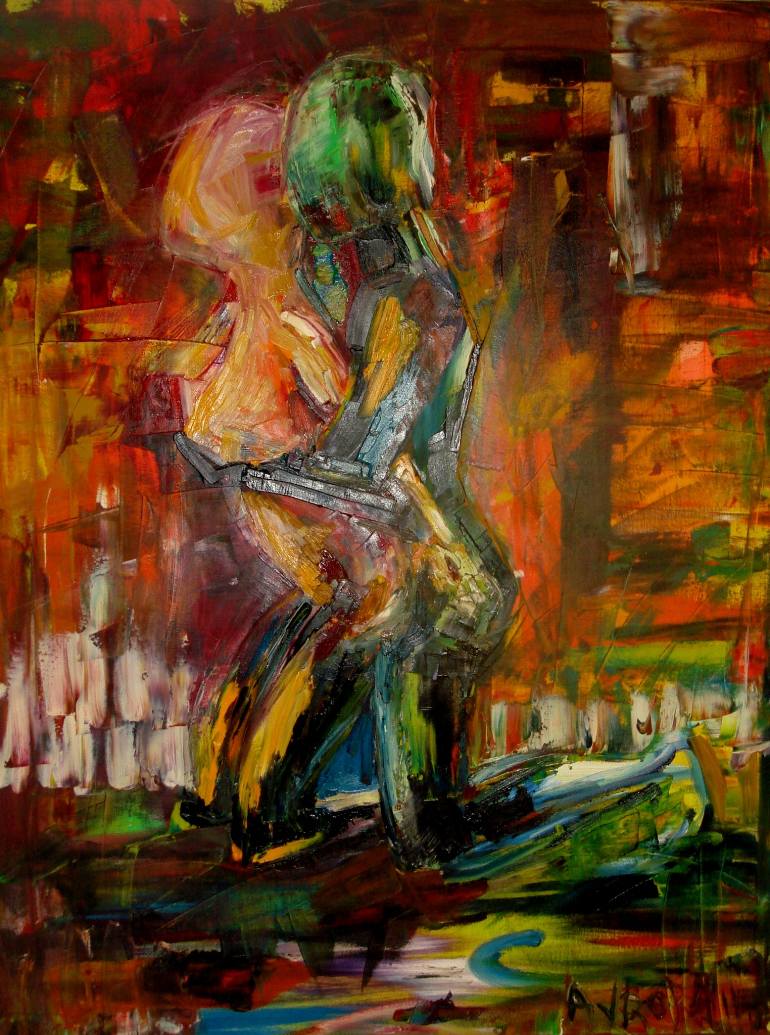 770x1035 Saatchi Art Lust Painting By Alla Bogdanovic - Lust Painting