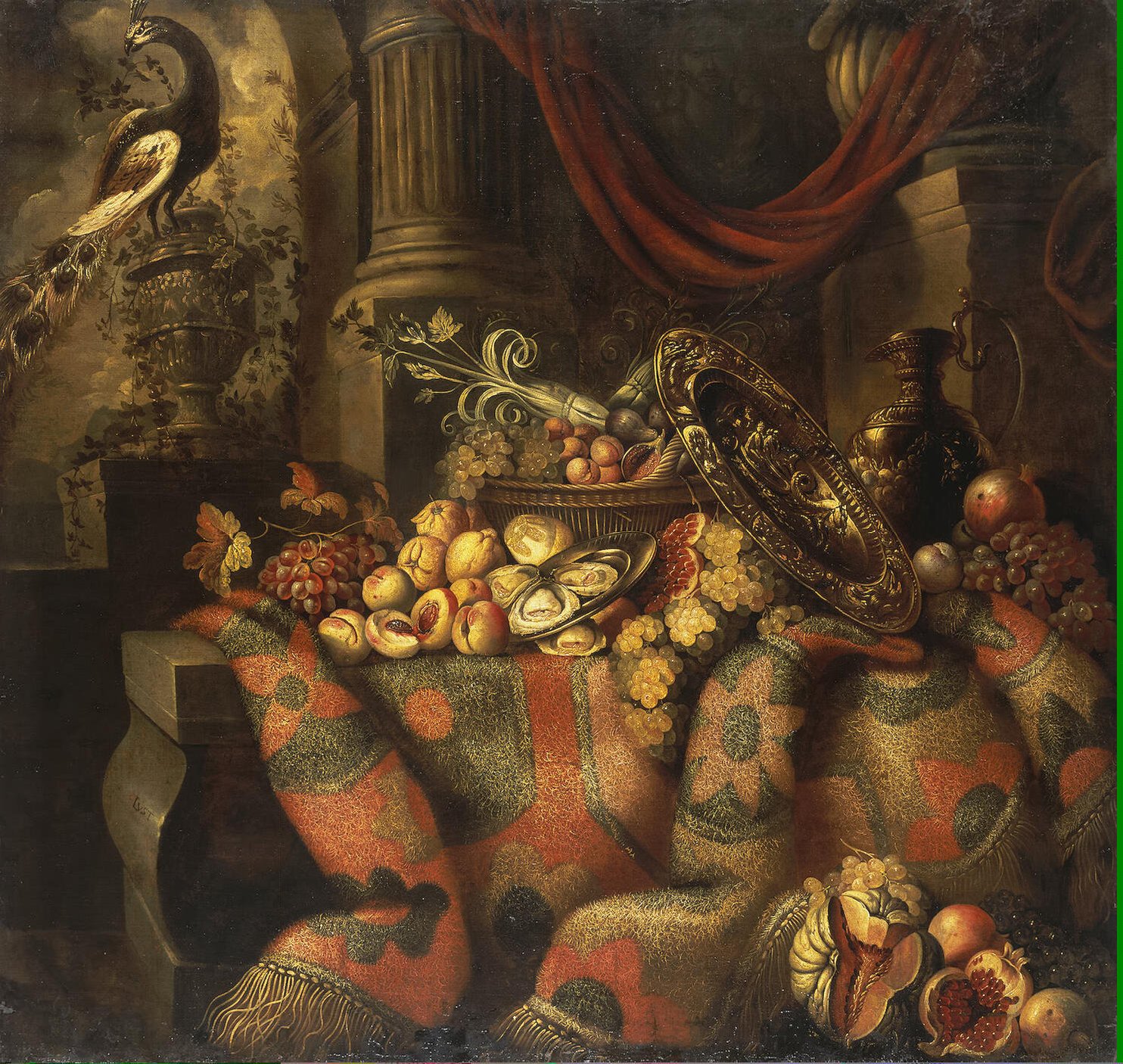 1484x1406 Still Life Painting Lust Antoni De Oil Paintings - Lust Painting