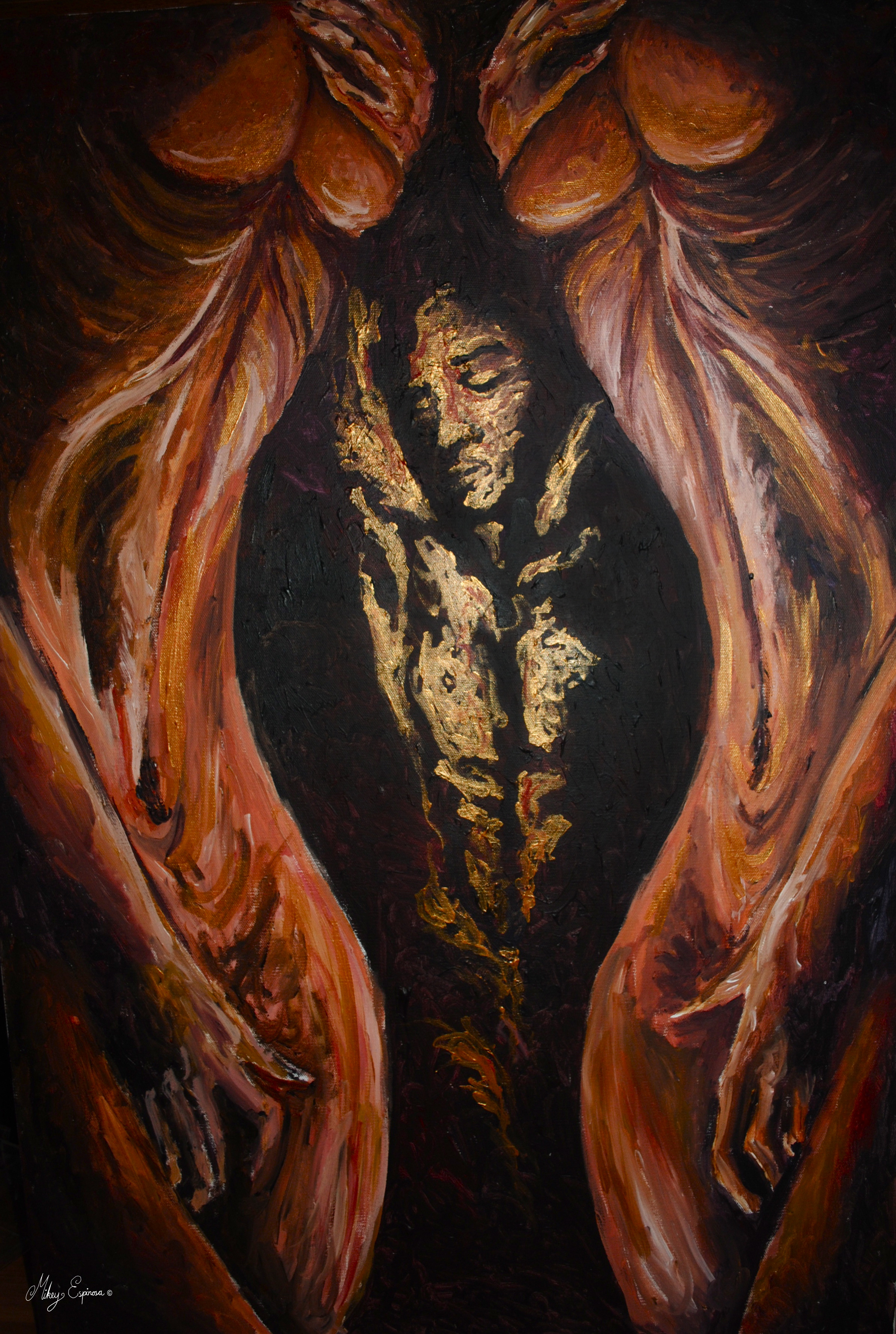 2391x3558 Lust Mikey Espinosa - Lust Painting