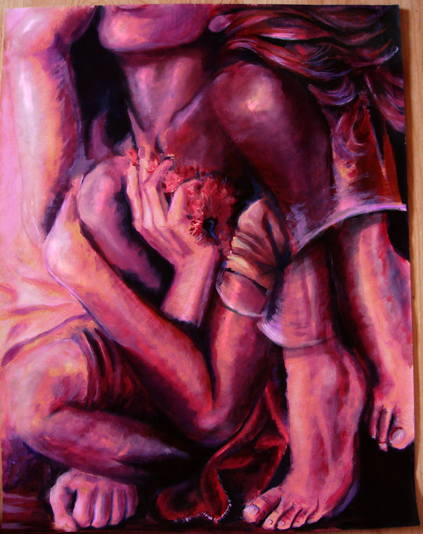 600x756 An Expression Of Lust By Boyneedstherapy - Lust Painting