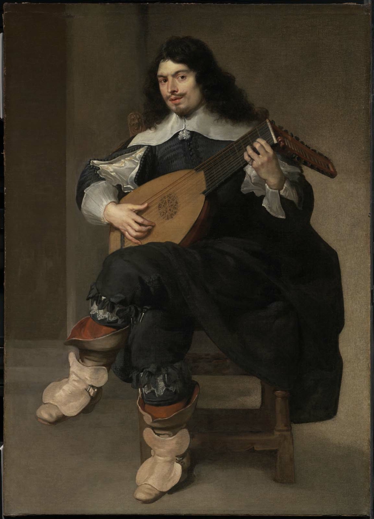 738x1024 Lute Player Museum Of Fine Arts, Boston - Lute Player Painting