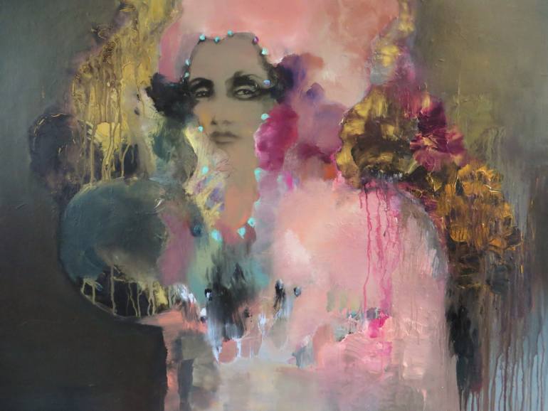 770x578 Saatchi Art La Caresse Du Luxe Painting By Leena Noux - Luxe Painting