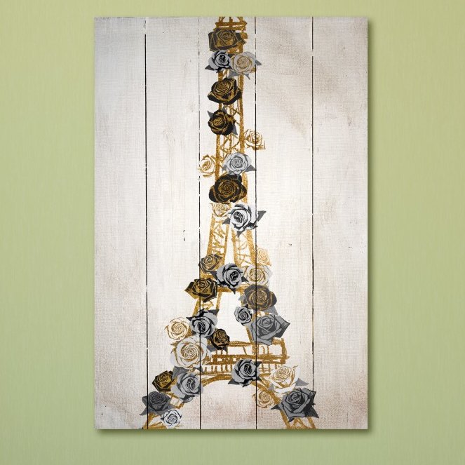 663x663 Lattice Luxe' Painting Print On Wood Joss Amp Main - Luxe Painting