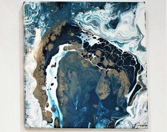340x270 New Found Earth, Abstract Resin Painting On Canvas, Luxury - Luxury Painting