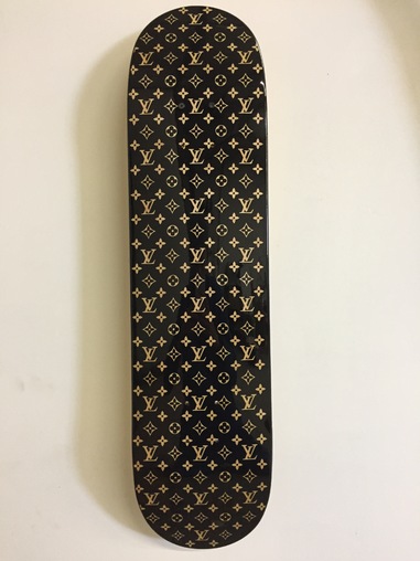 381x508 Skate Black Lv By Ian Philip, 2018 Painting Artsper (315040) - Lv Painting