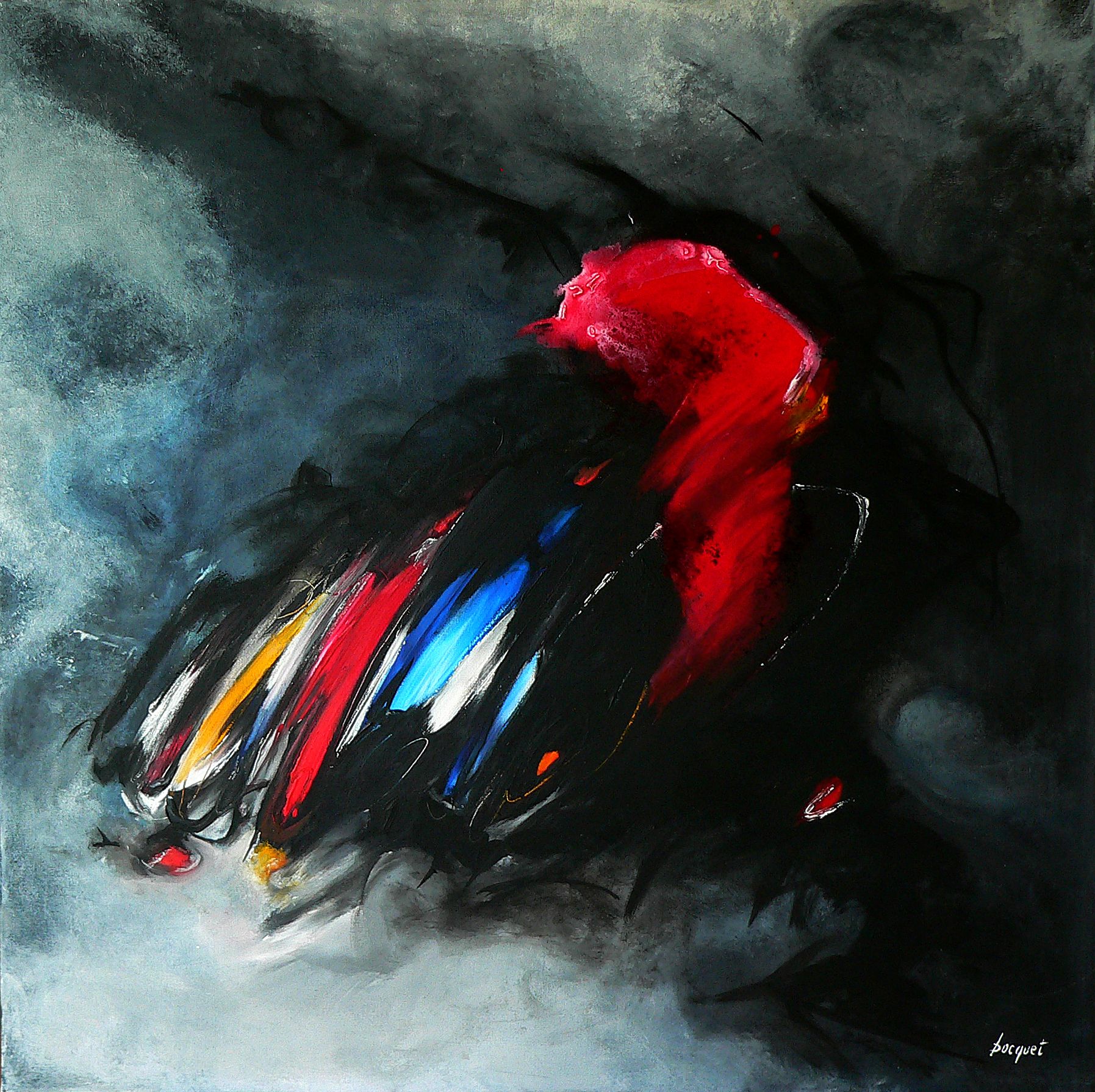 1795x1791 Lyrical Abstraction Painting - Lyrical Abstraction Painting