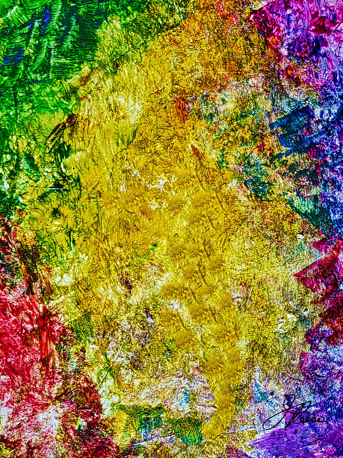 674x900 Lyrical Painting 504 Painting By Joan Reese - Lyrical Painting