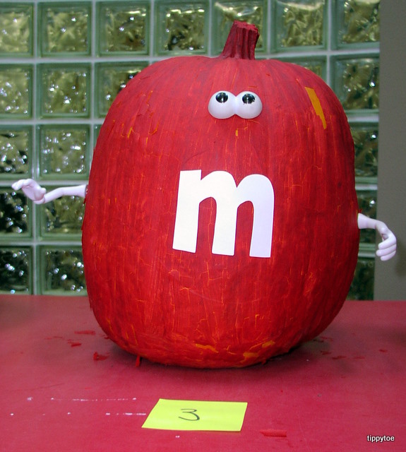 575x640 Tippytoe Crafts Pumpkin Fun - M And M Painting