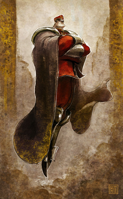 496x800 M. Bison By Ushio18 - M Bison Painting