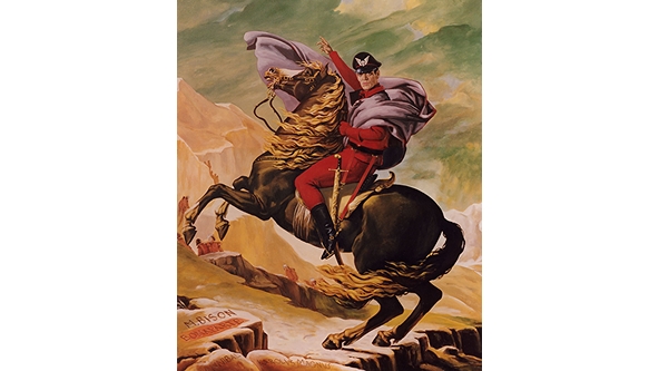 592x333 Scorpivs M Bison - M Bison Painting