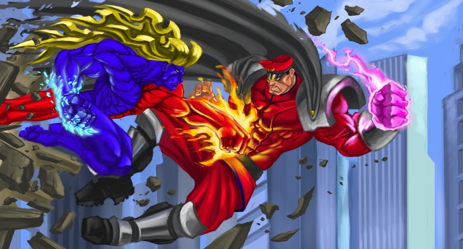 918x495 The Inevitable Street Fighter V Story Thread Arcade Edition - M Bison Painting