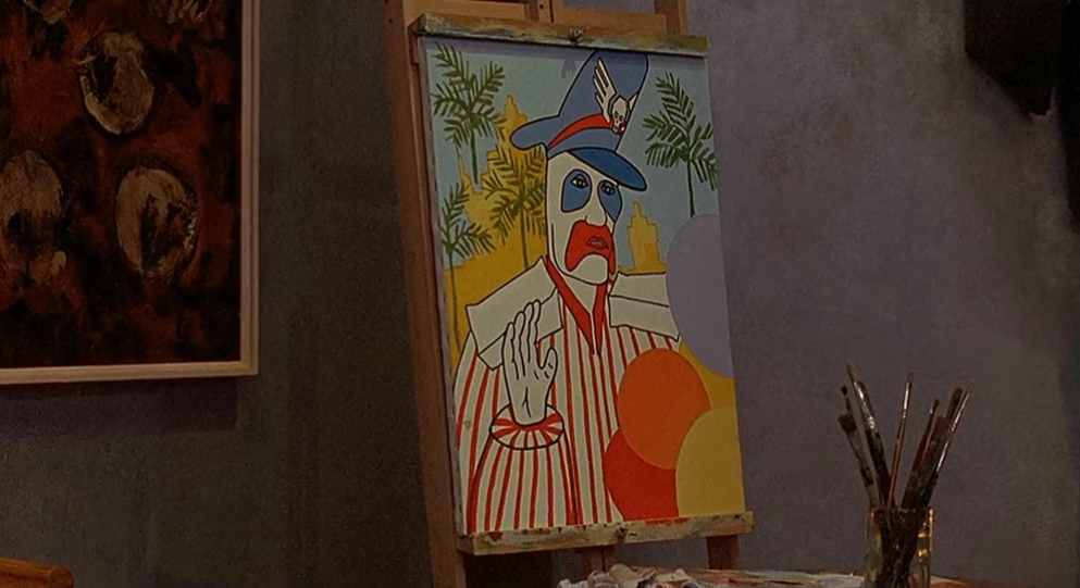 993x541 Street Fighter Movie When Clowns Attack, Protect Yourself - M Bison Painting