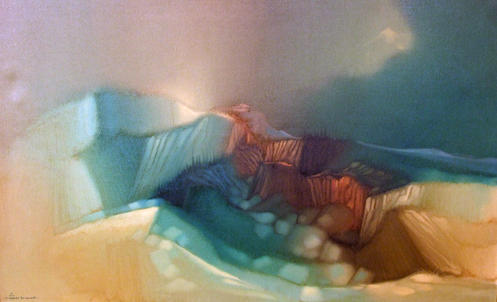 497x302 M. Charles Rhinehart 5th Dimension - M Charles Painting