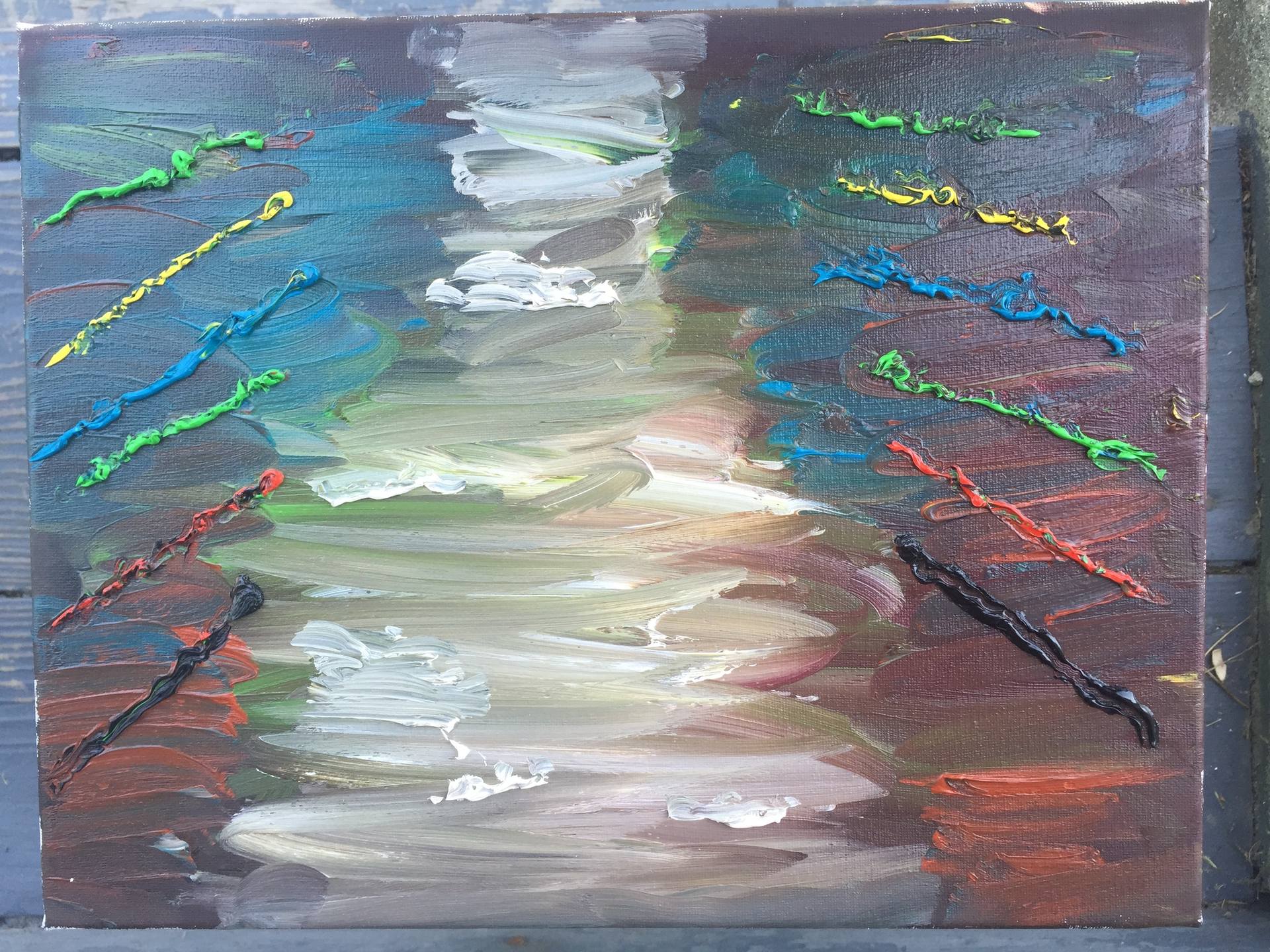 1920x1440 Saatchi Art Hope In The Storm Painting By Sirio M - M Storm Painting