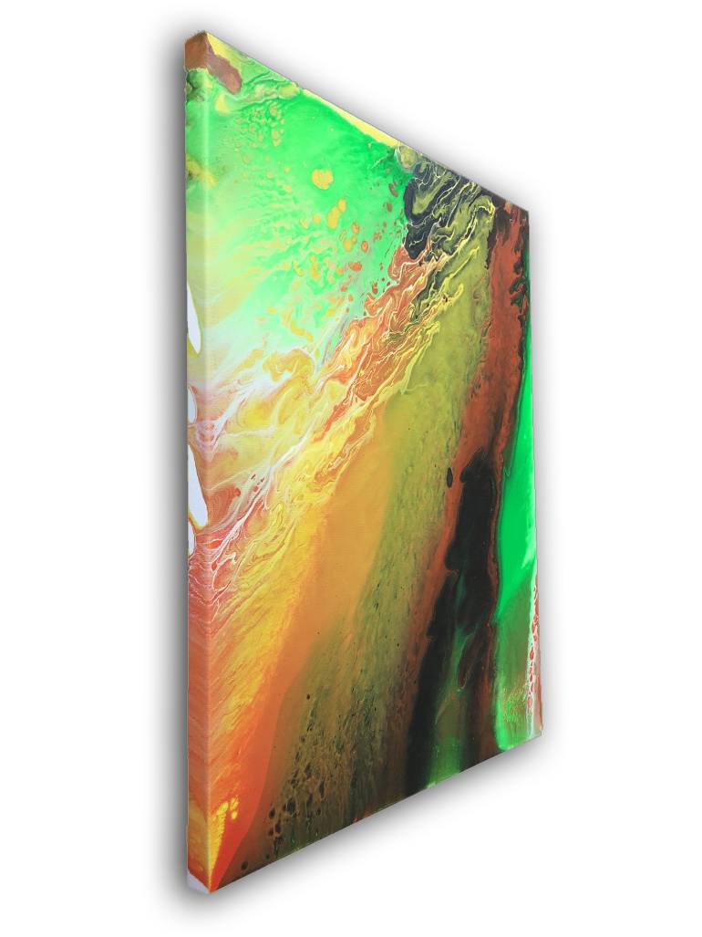 770x1027 Saatchi Art Neon Storm Painting By Preston M Smith Pms - M Storm Painting